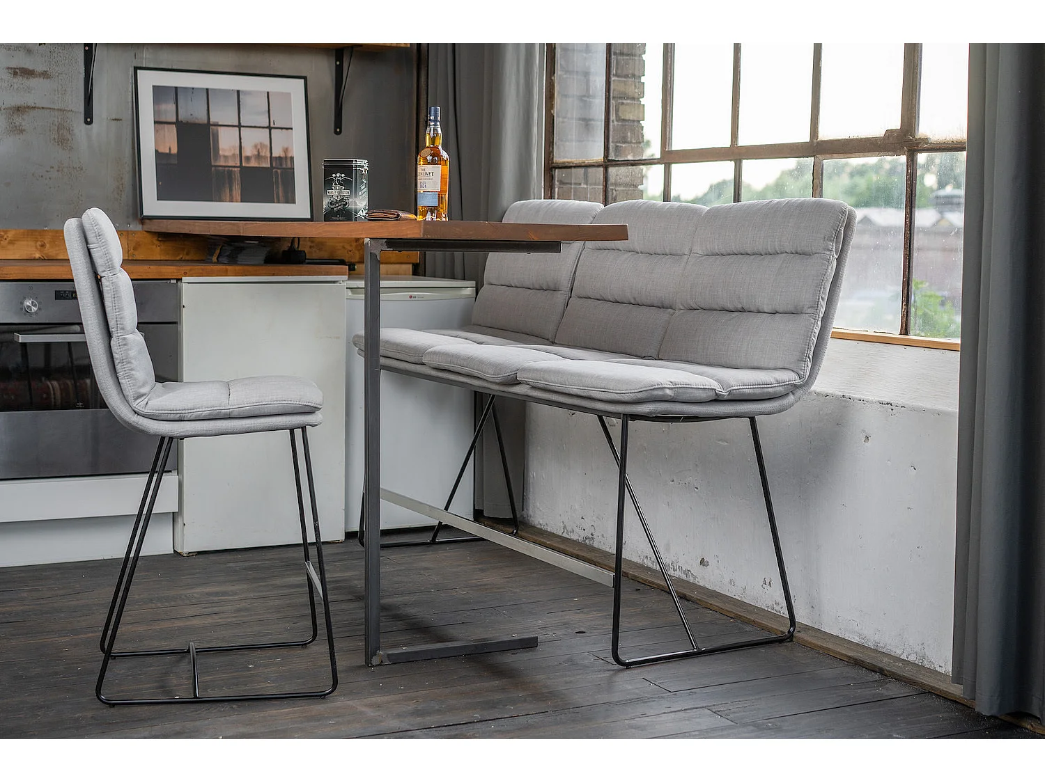 contatore - grigio chiaro tessuto intrecciato - VINCE