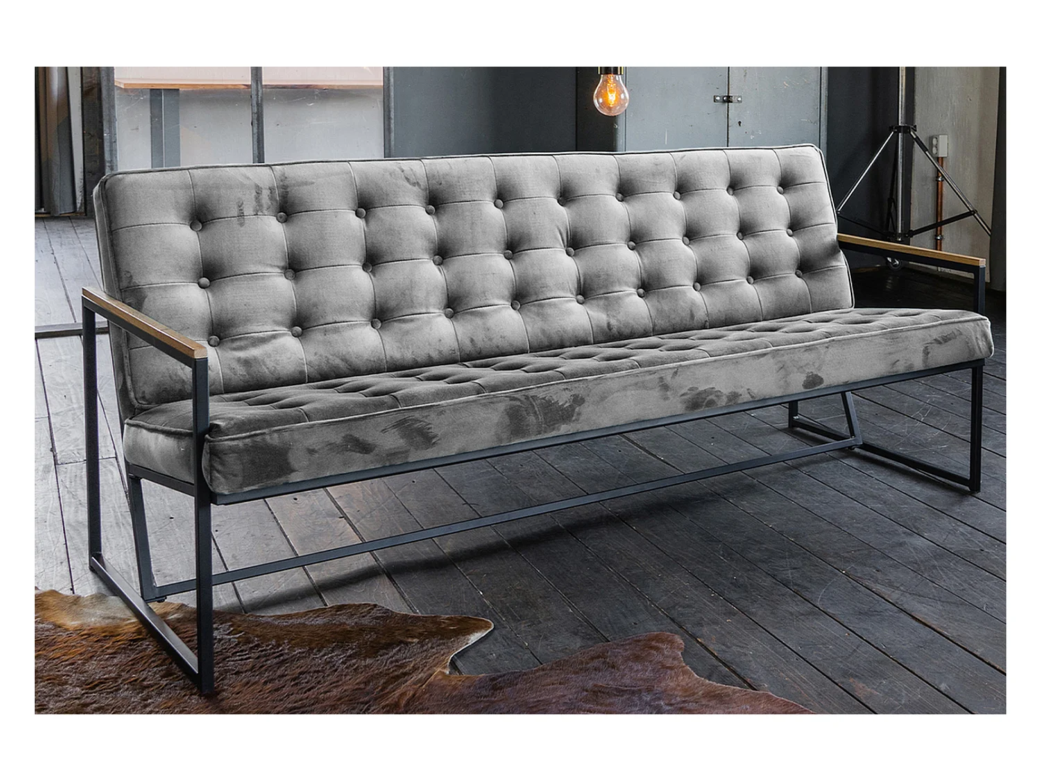 Banquette - Gris Velours - ARLY