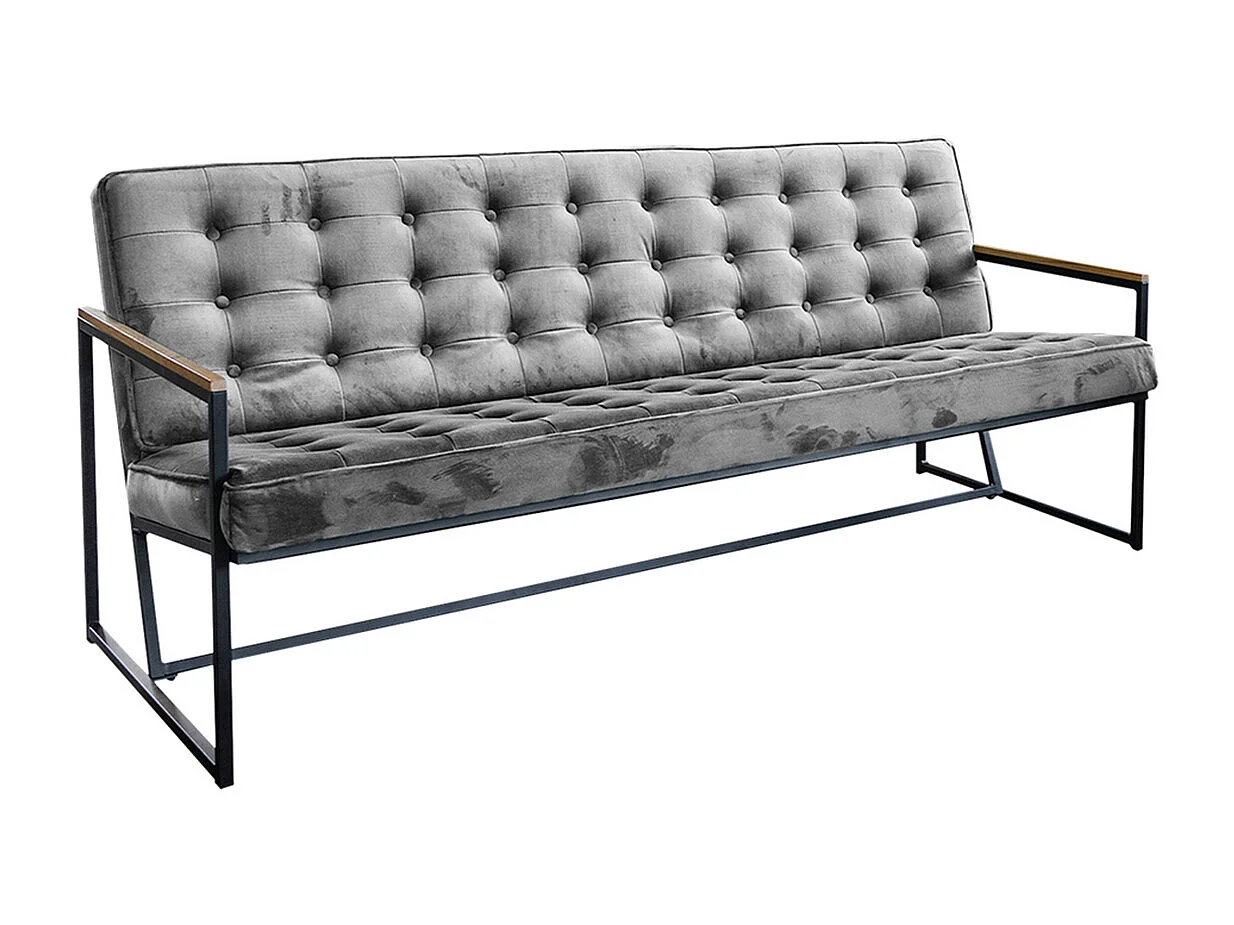 Banco - Gris terciopelo - ARLY