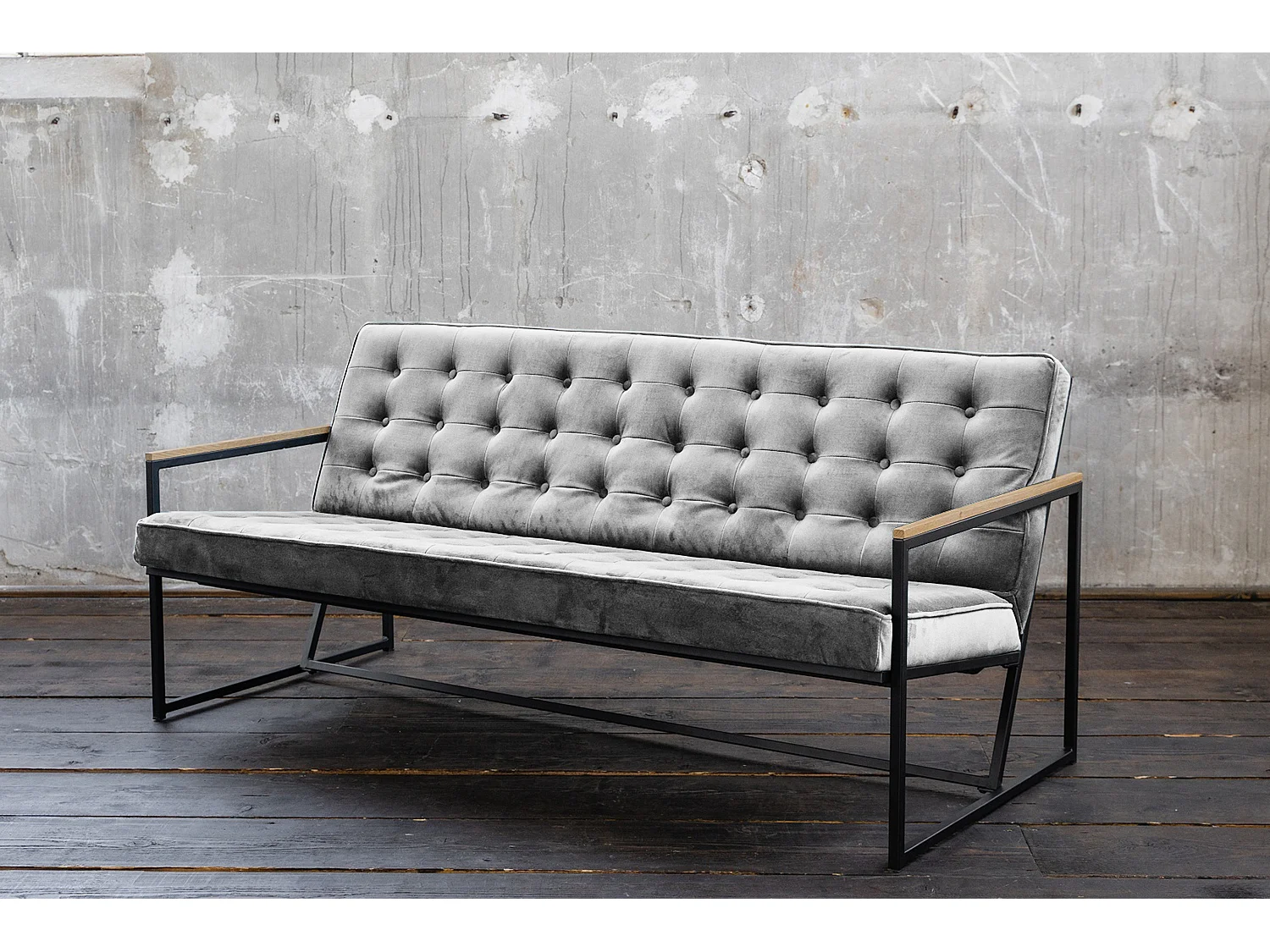 Banco - Gris terciopelo - ARLY