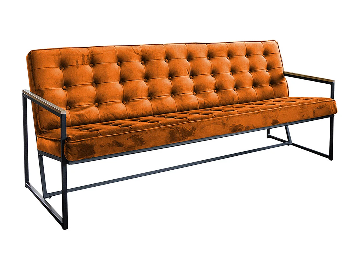 Banquette - Orange Velours - ARLY