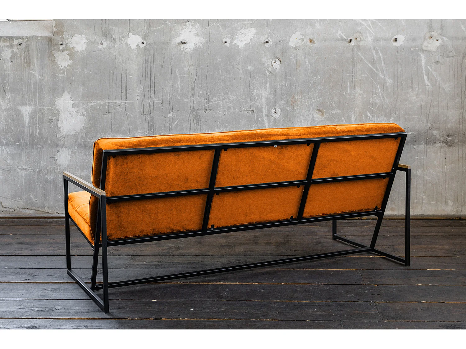 Banquette - Orange Velours - ARLY