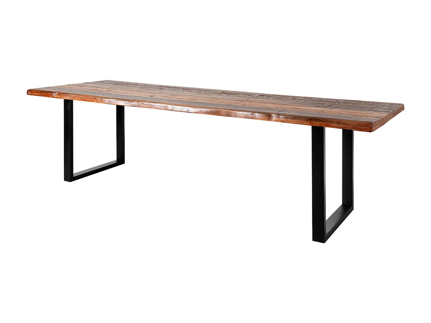 Baumkantentisch - Holz Holz - 260 x 100 cm - GENT