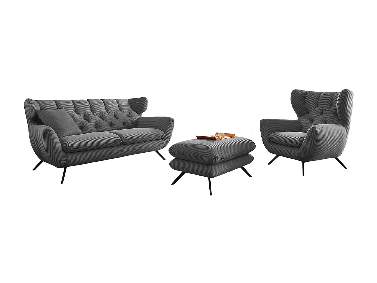 conjunto - Gris  - CHARME