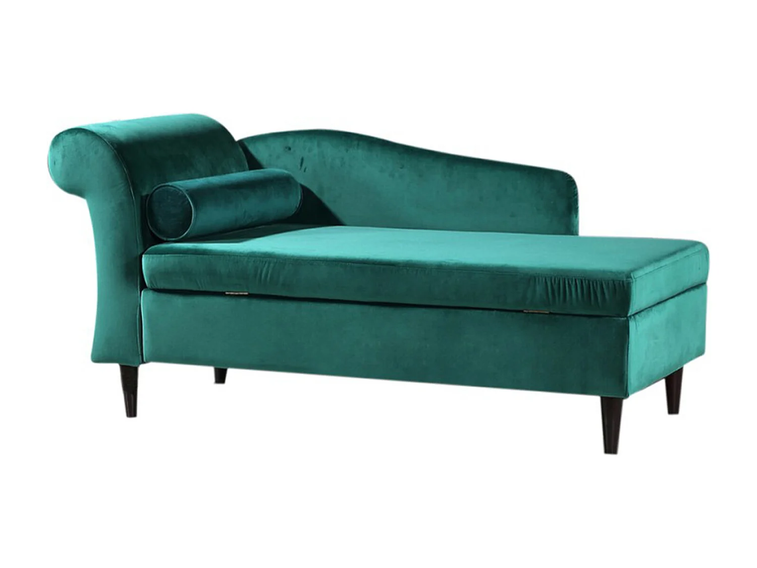 Relaxligstoel - Groen Fluweel - SARAH