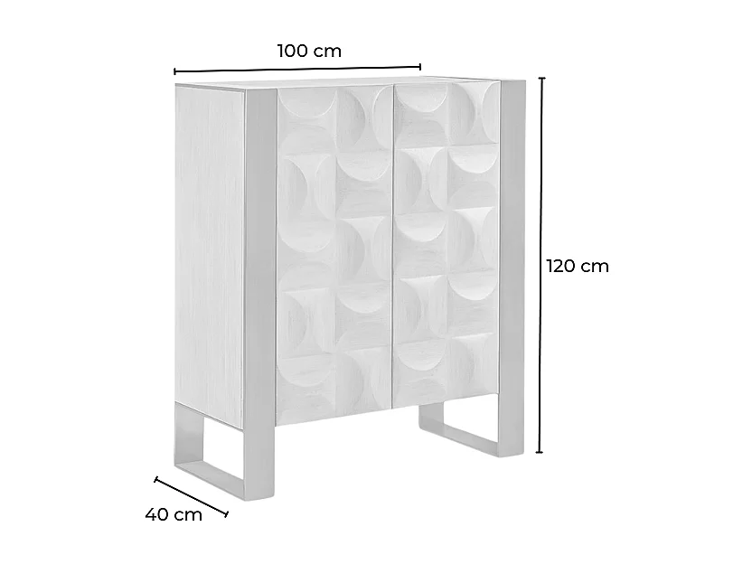 Hoog - Grijs Hout - MARGO
