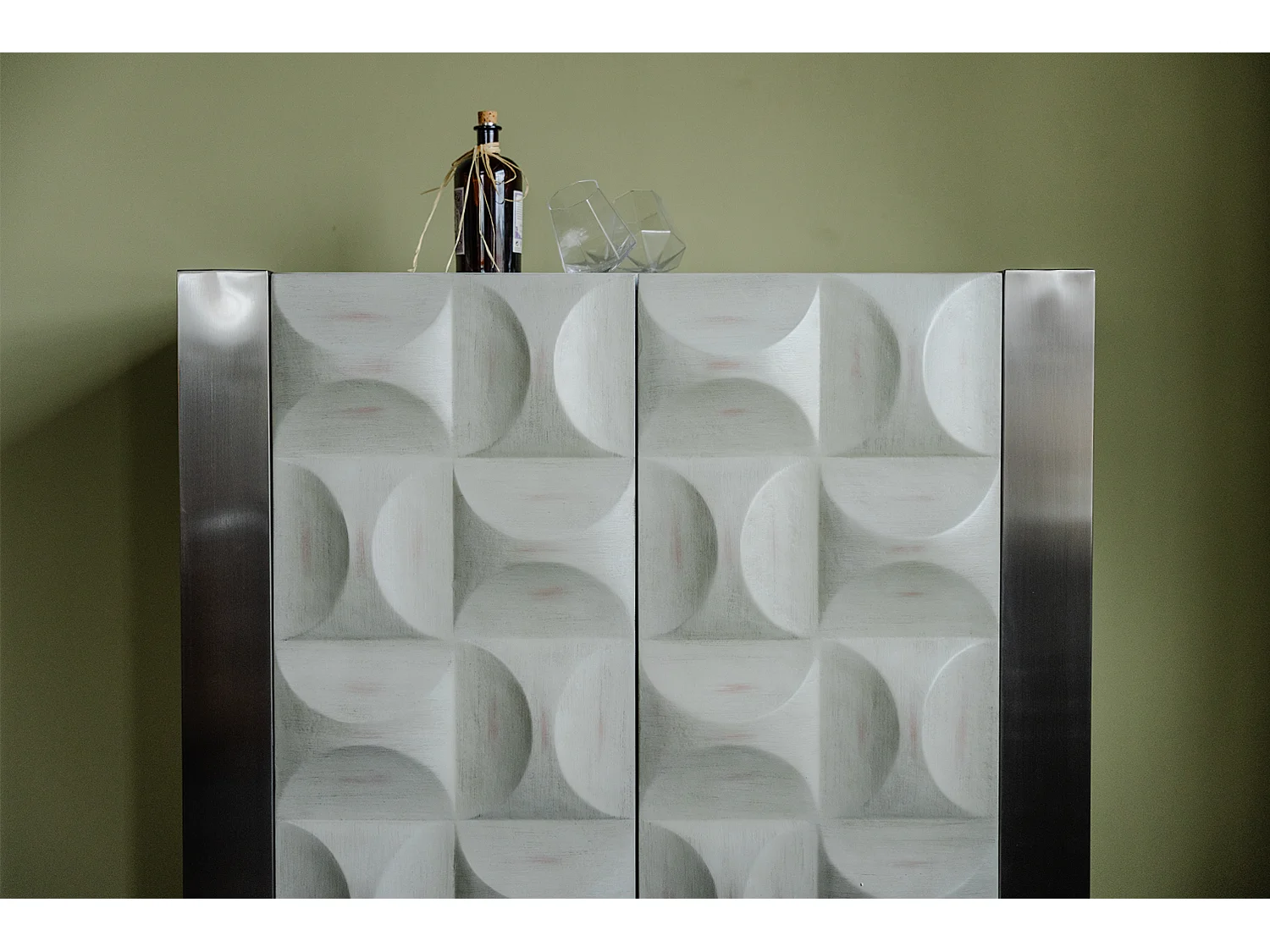 Lavagna - Grigio Legno, metallo - MARGO