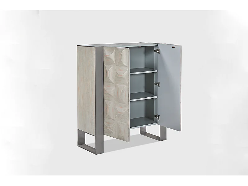 Hoog - Grijs Hout - MARGO