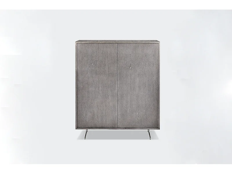 Highboard - Grau Holz - GALA