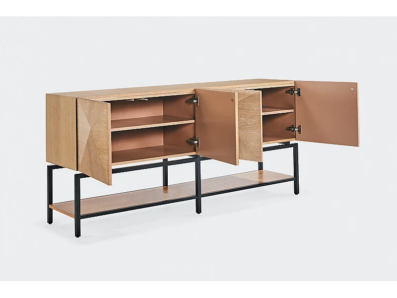 Buffet - marron Bois - ANJO