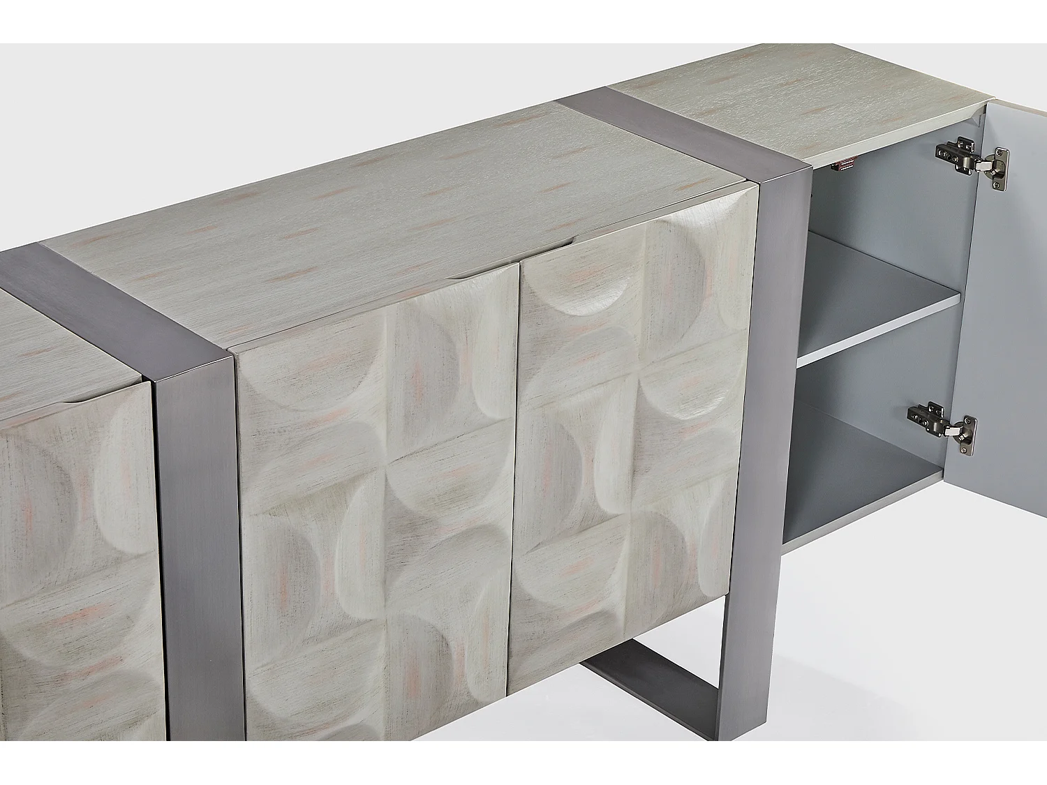 Dressoir - Grijs Hout - MARGO