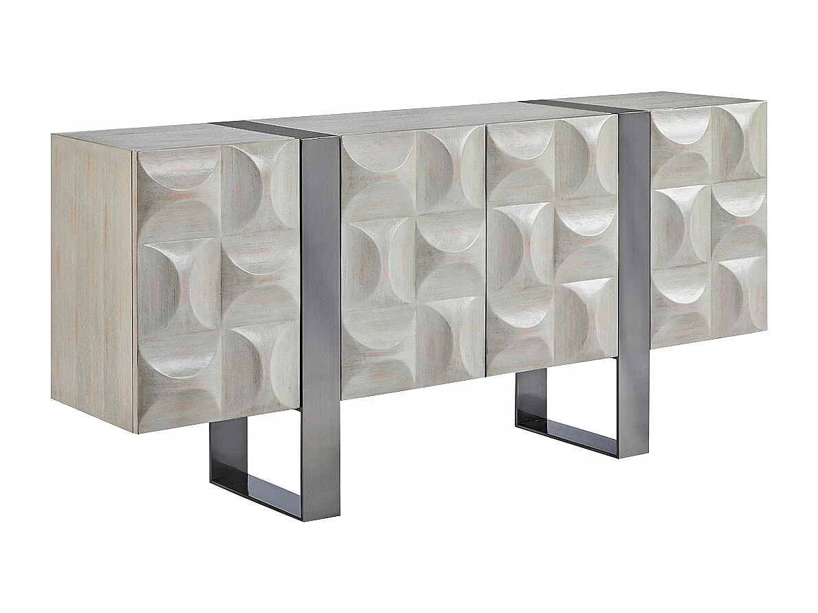 Sideboard - Grau Holz - MARGO