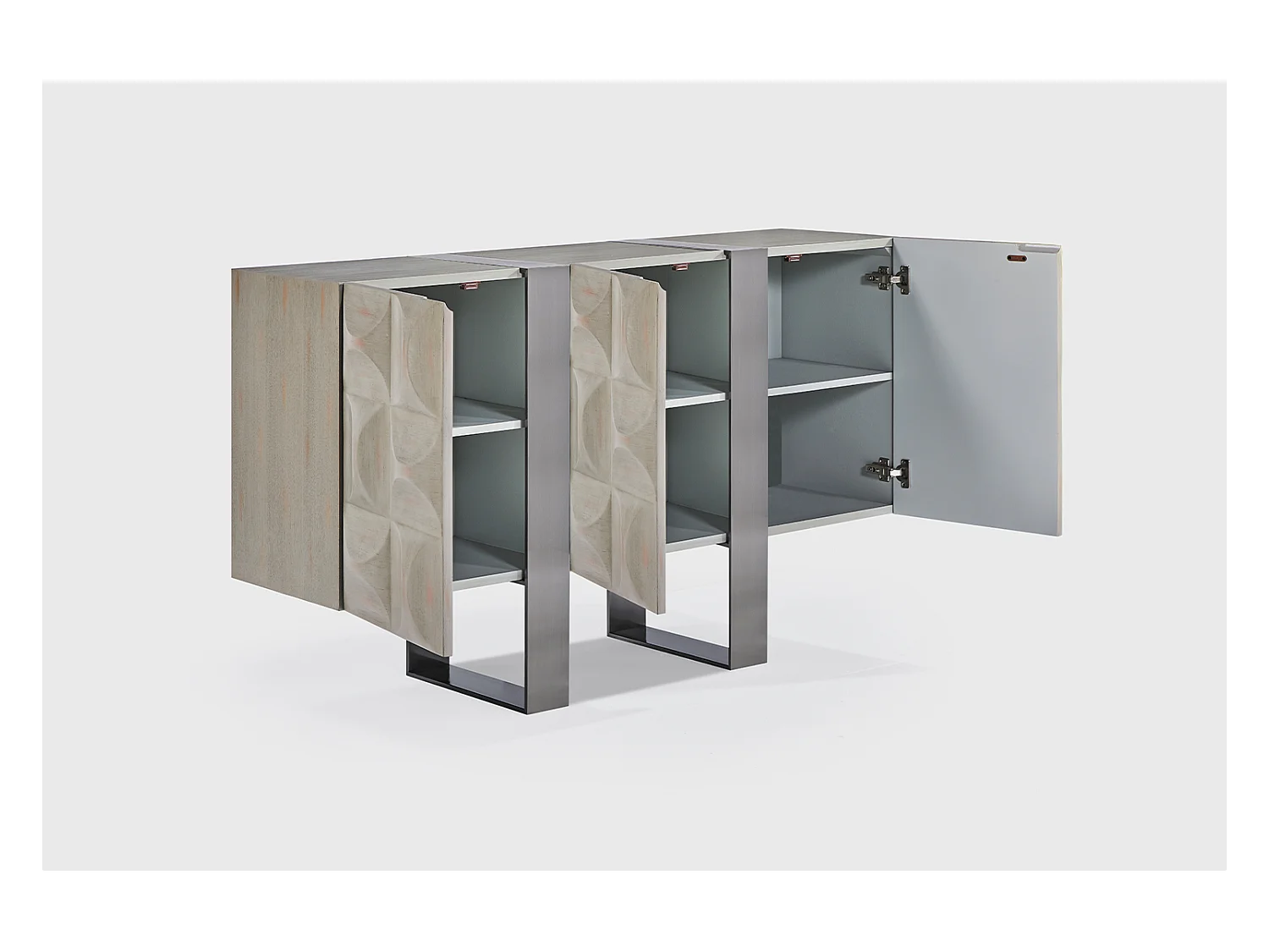 Credenza - Grigio Legno - MARGO