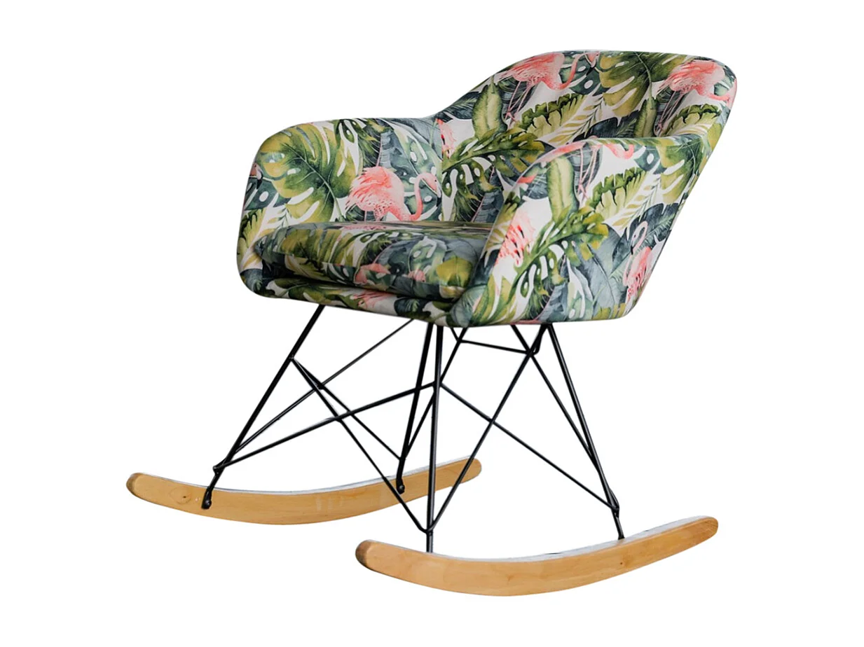 Fauteuil - multicolore tissu tissé - STELLA