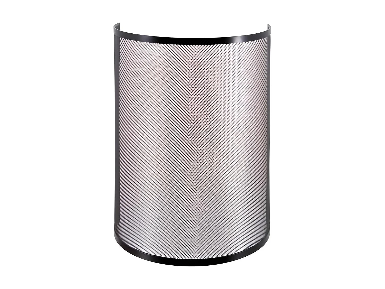 Grille de Protection,Pare-feu pour cheminée, en Fer forgé couleur Noir - Hauteur 80 x Longueur 58 cm