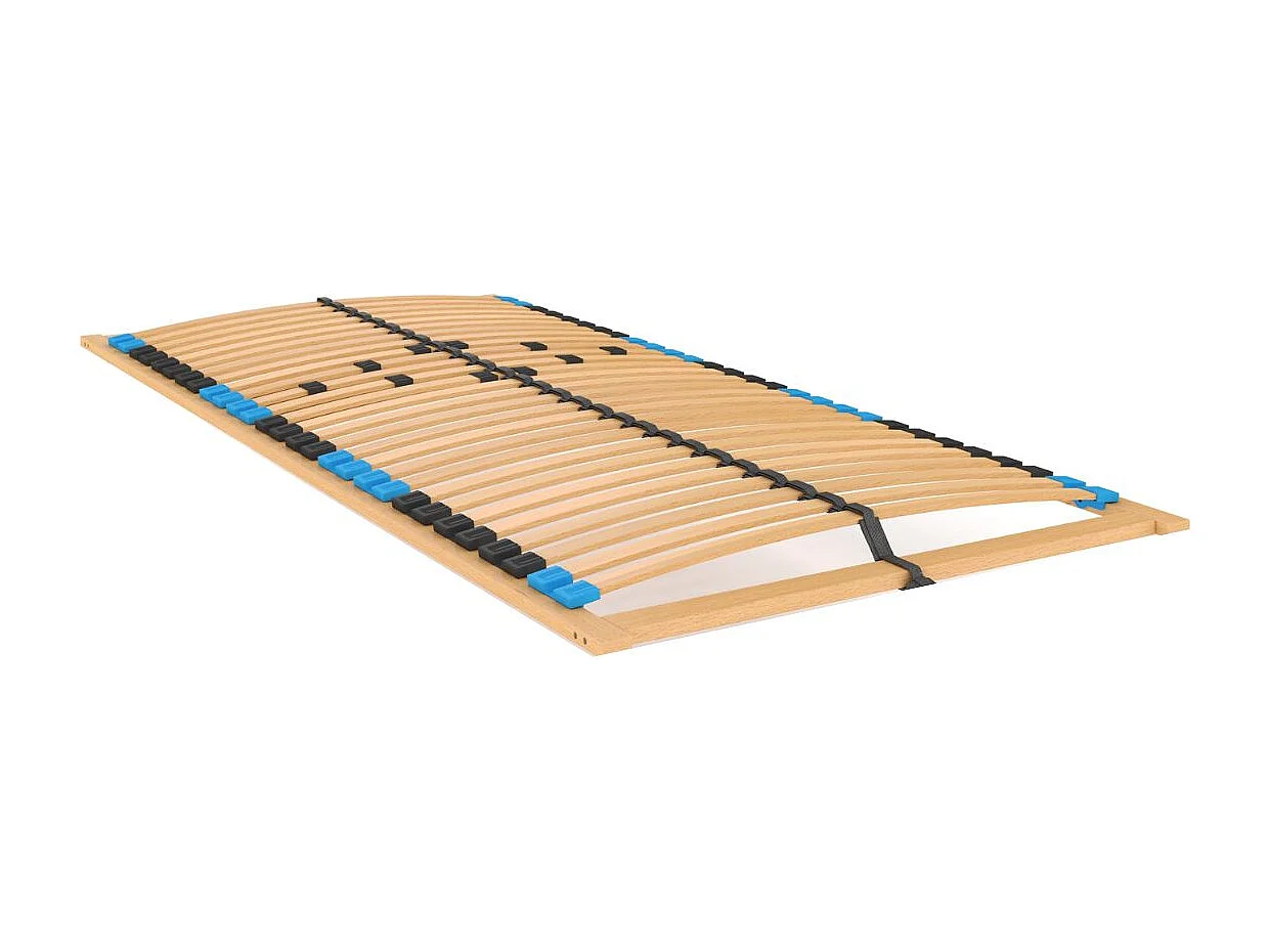 Sommier à lattes 160x200 avec 28 lattes 5 zones - Borge