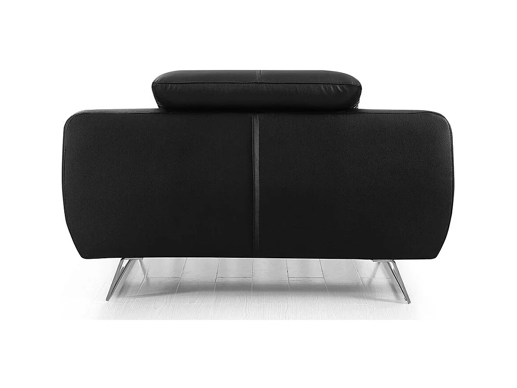 Fauteuil cuir Design SARM Noir
