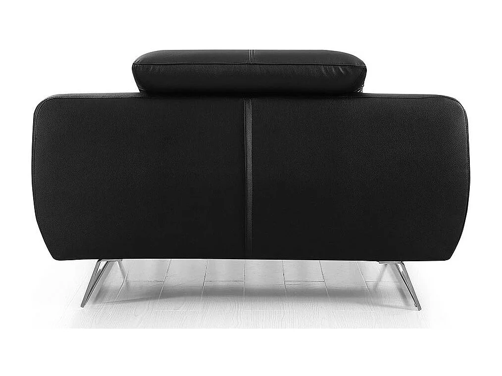 Fauteuil cuir Design SARM Noir
