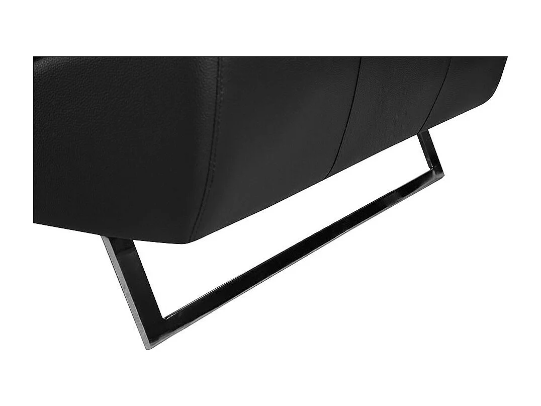 Fauteuil cuir Design SARM Noir