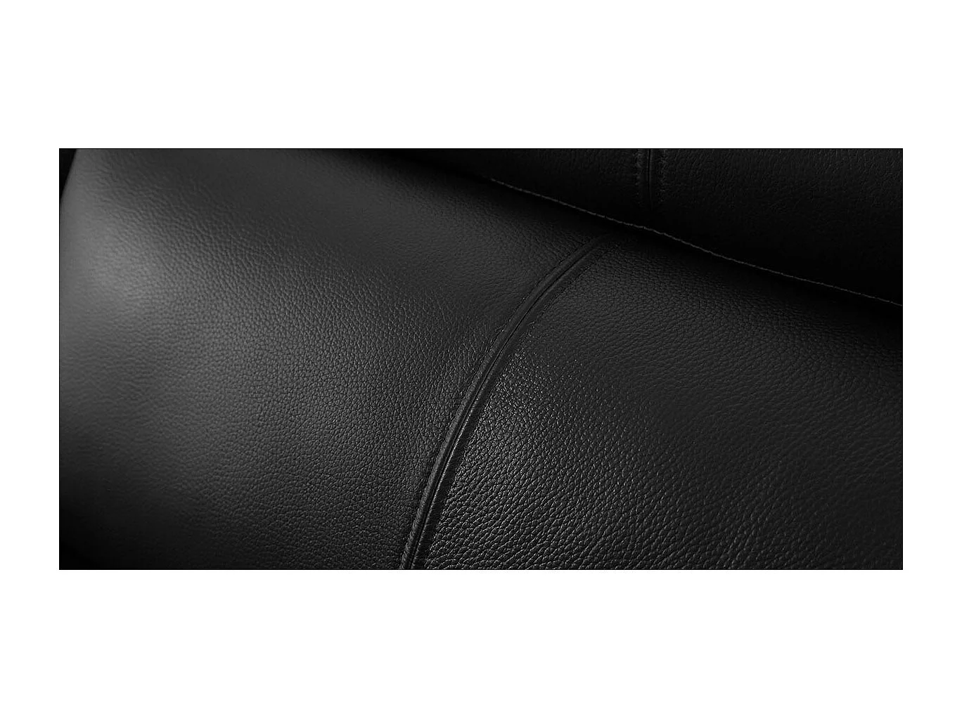 Fauteuil Cuir Design KARE Noir