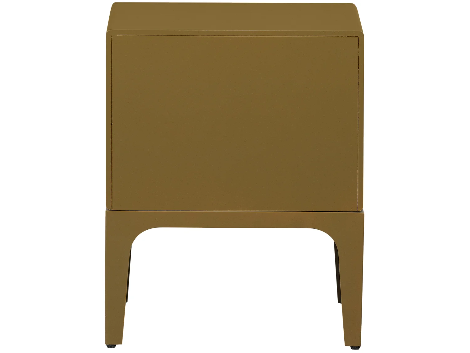 Table de chevet avec 2 tiroir en bois d'eucalyptus MERGE