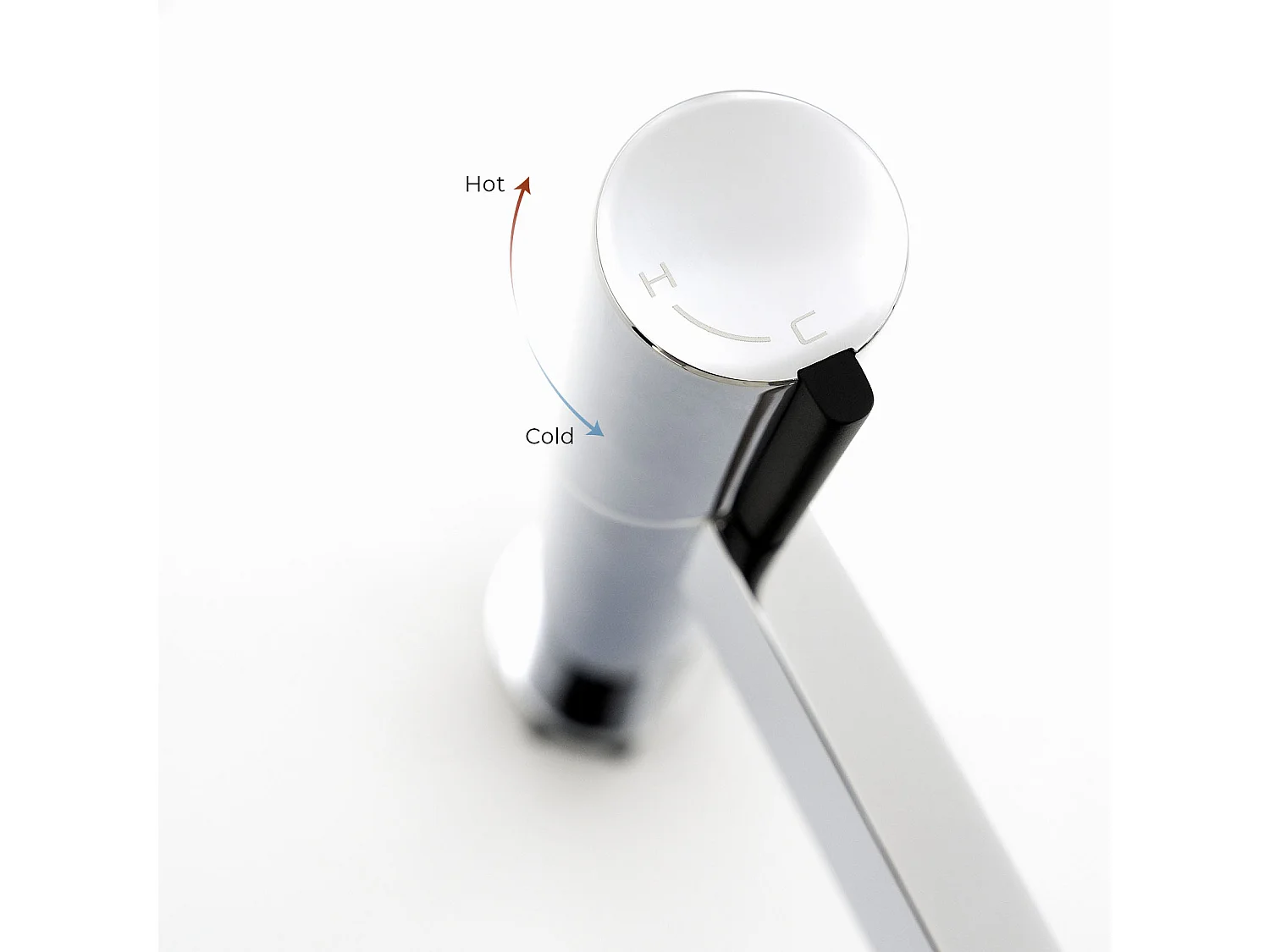 Grifo de Lavabo K2O Zenit 18x5x19,4 cm Grifo Monomando | Aireador Incorporado y Cartucho Cerámico | Latón Cromado Brillante