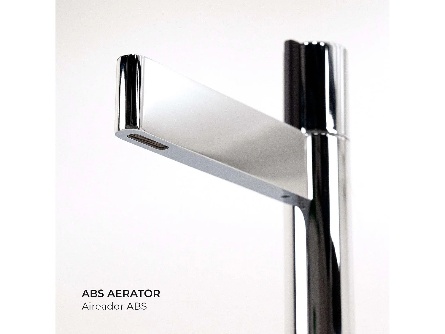 Grifo de Lavabo K2O Zenit 18x5x19,4 cm Grifo Monomando | Aireador Incorporado y Cartucho Cerámico | Latón Cromado Brillante