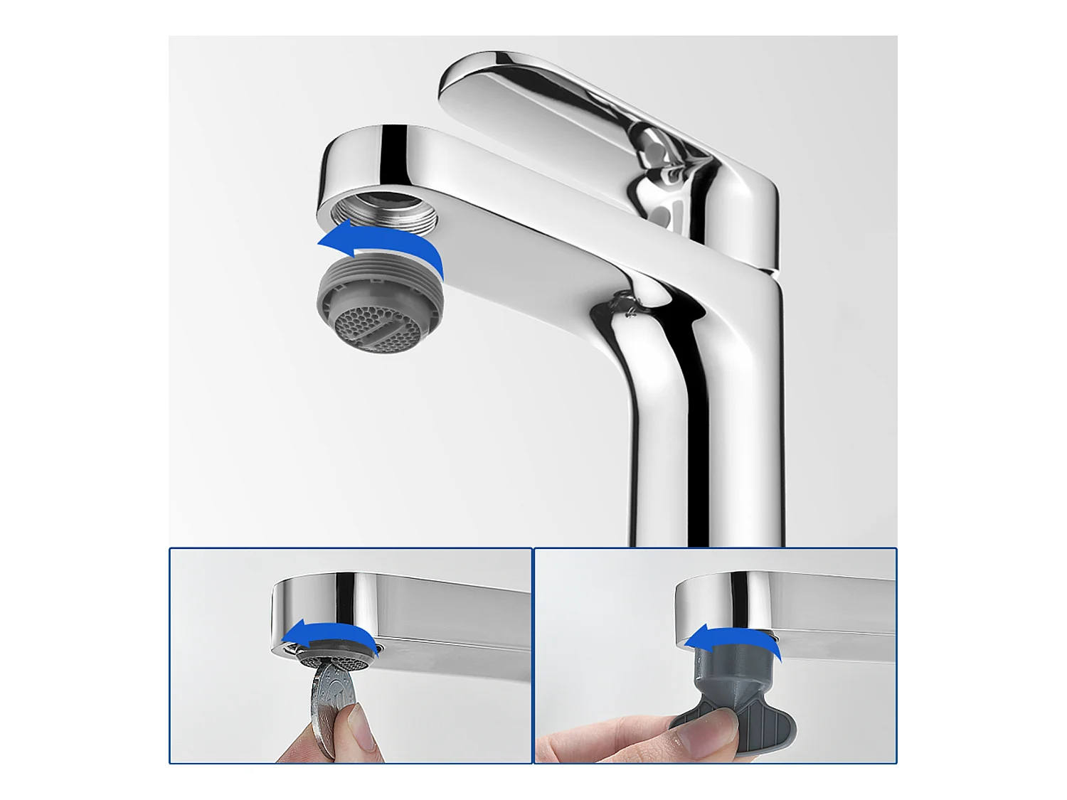 Robinet Salle Bain,AURALUM MAX Mitigeur Lavabo,Finition or Rose+Porte Serviette Salle Bain Adhésif/Perçage,Barres Porte Serviettes Mural,Brossé