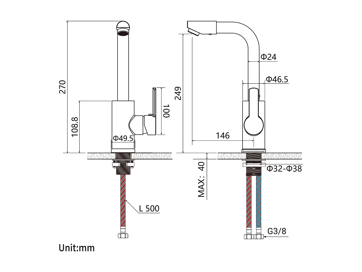 Robinet Lavabo avec Bec Pivotant,Robinet Salle Bain Rotation 360°,Chromé+Ensemble Salle Bain Accessoire 6 Pièces,Auto-adhésif/percer,Inox,Brossé