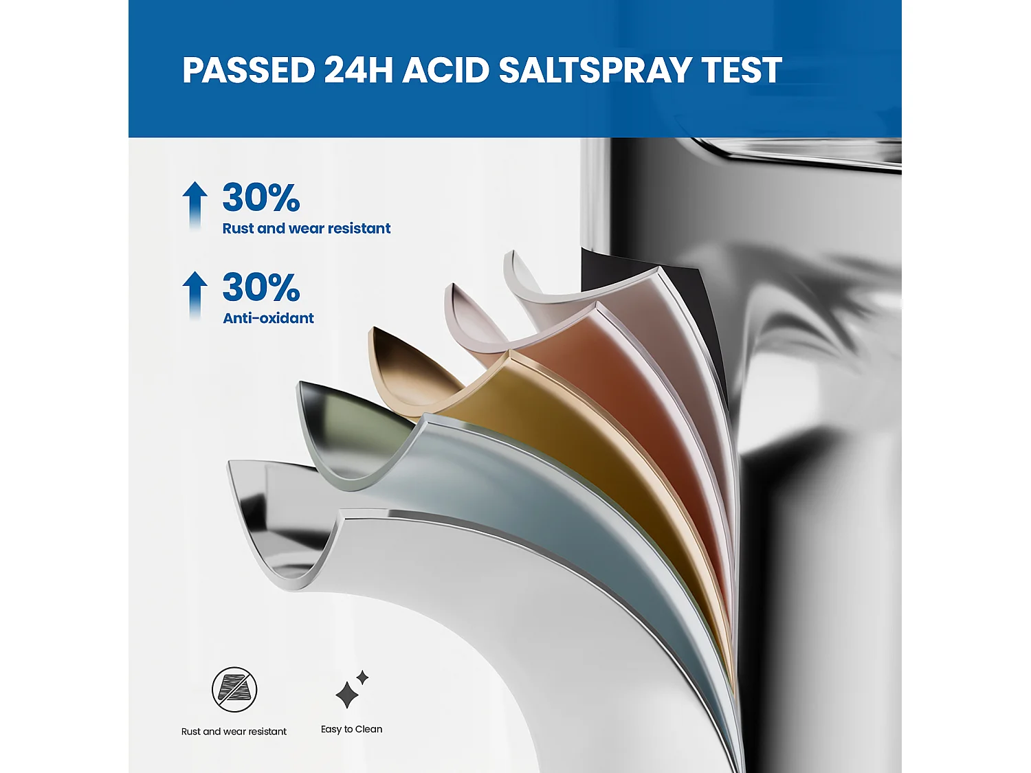 Wastafelmengkraan met één gat chroom en trekkergatE van Afvoer, Koud/Warm WATER + Toiletborstelhouder RVS Toiletborstel Wandmontage