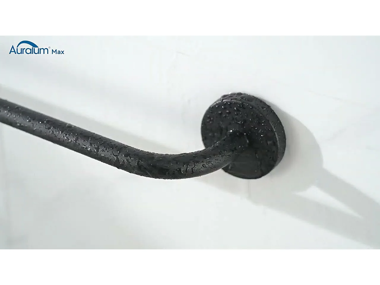 Mitigeur  Lavabo Doré Rotatif à 360°,Eau Chaude/Froide,Barboteur Démotable+Ensemble Salle Bain Accessoire 6 Pièces,Auto-adhésif/percer,Inox,Noir