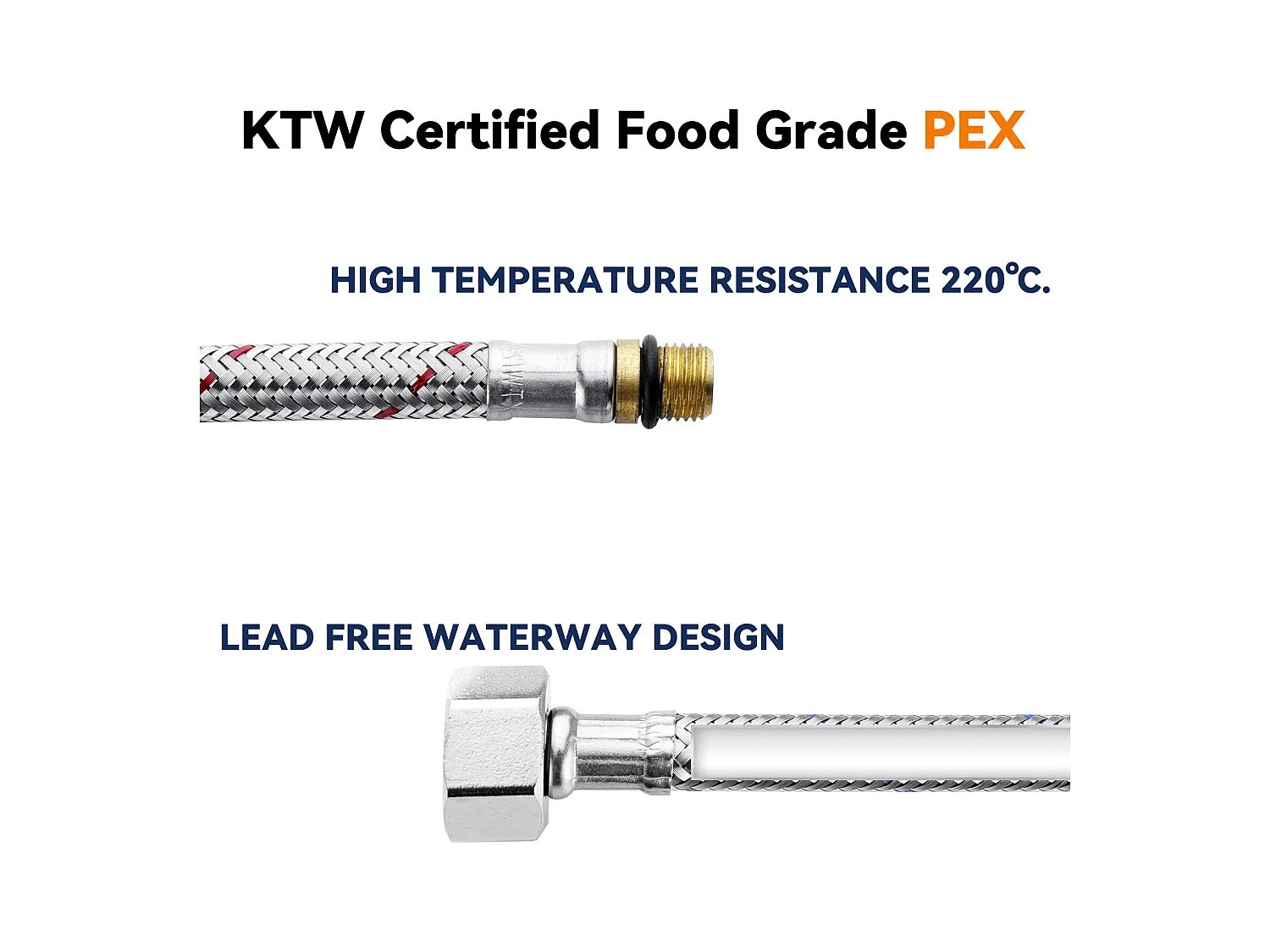 Miscelatore  lavabo dorato rotante a 360° Rubinetto per lavabo acqua calda/fredda Rubinetto per bagno con sghettore demotabile,in inossidabile