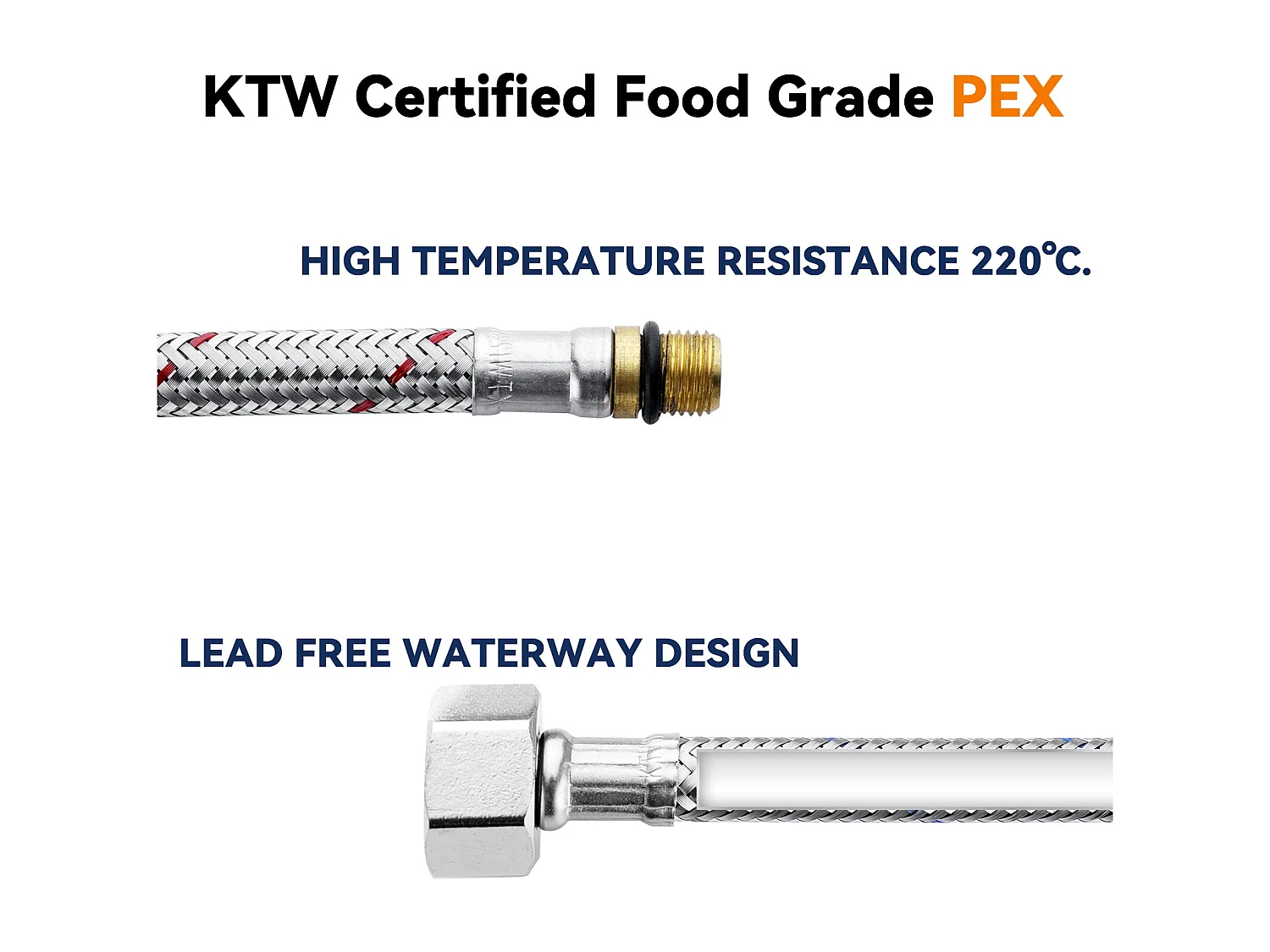 Mitigeur de Lavabo Doré Rotatif à 360° Robinet Lavabo Eau Chaude/Froide Robinet de Salle de Bain avec Barboteur Démotable, en Acier Inoxydable
