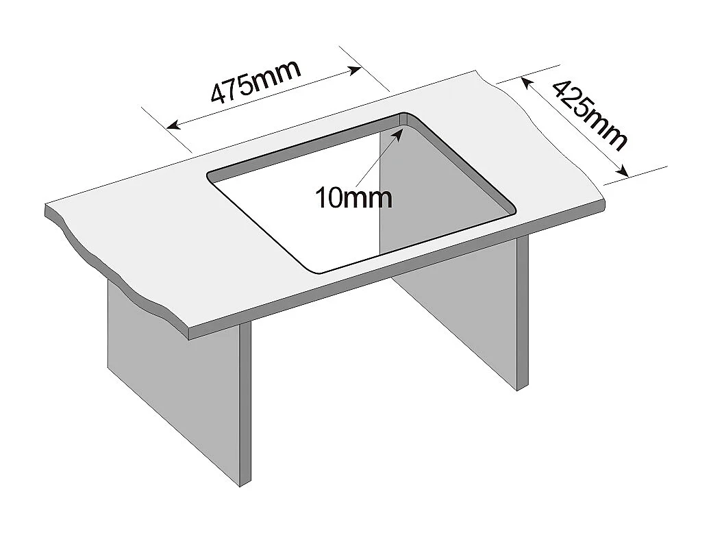 Cecipa max Évier de Cuisine 1 Bac, Évier de Cuisine 50 x 45 x 18,5 cm, Évier de Cuisine Carré Inoxydable Brossé,EU Modèle