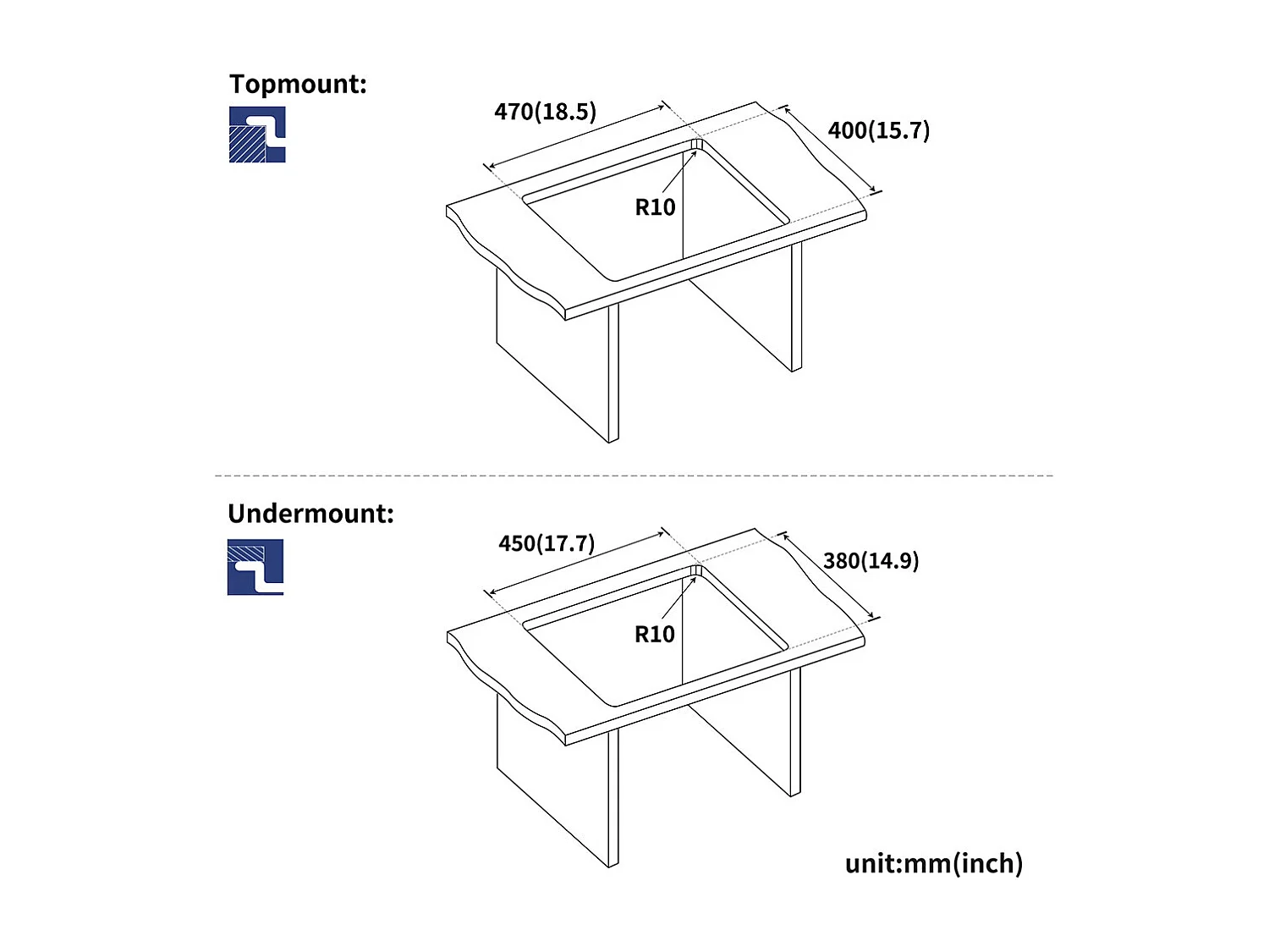 Évier Noir 1 Bac 50x43x18,5CM,Acier Inoxydable, avec Distrubuteur de savon + Robinet de Cuisine Inox Extractible Rotatif à 360 °