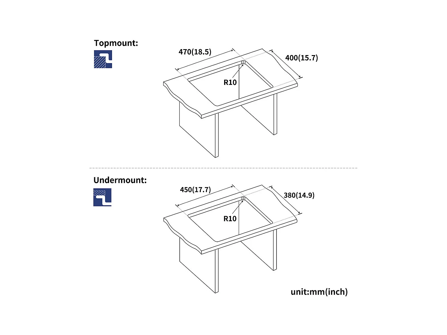 RVS Keukenspoelbak 1 Bak 50*43*18CM met Zeepdispenser+Kran Keukenkraan Uittrekbare Douchekop Donkergrijs 360 ° Draaibaar
