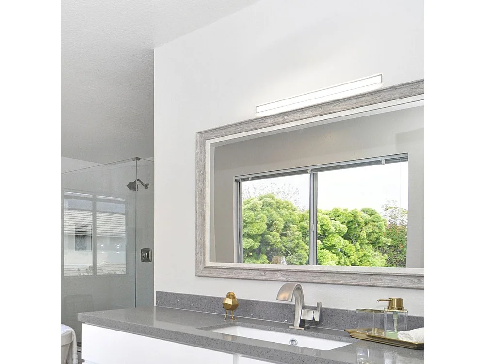 Réglette spécial Salle de Bains IP44 (60cm 8W 600lm 4000K) - Voltman