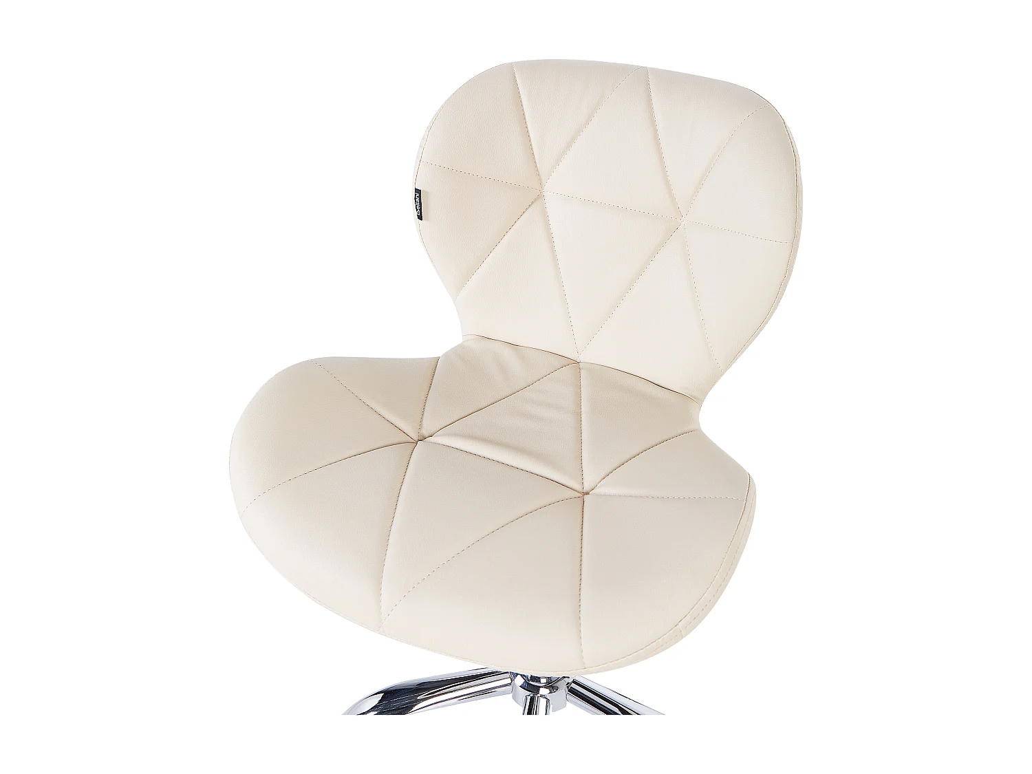 Sedia da scrivania VALETTA Pelle sintetica Beige