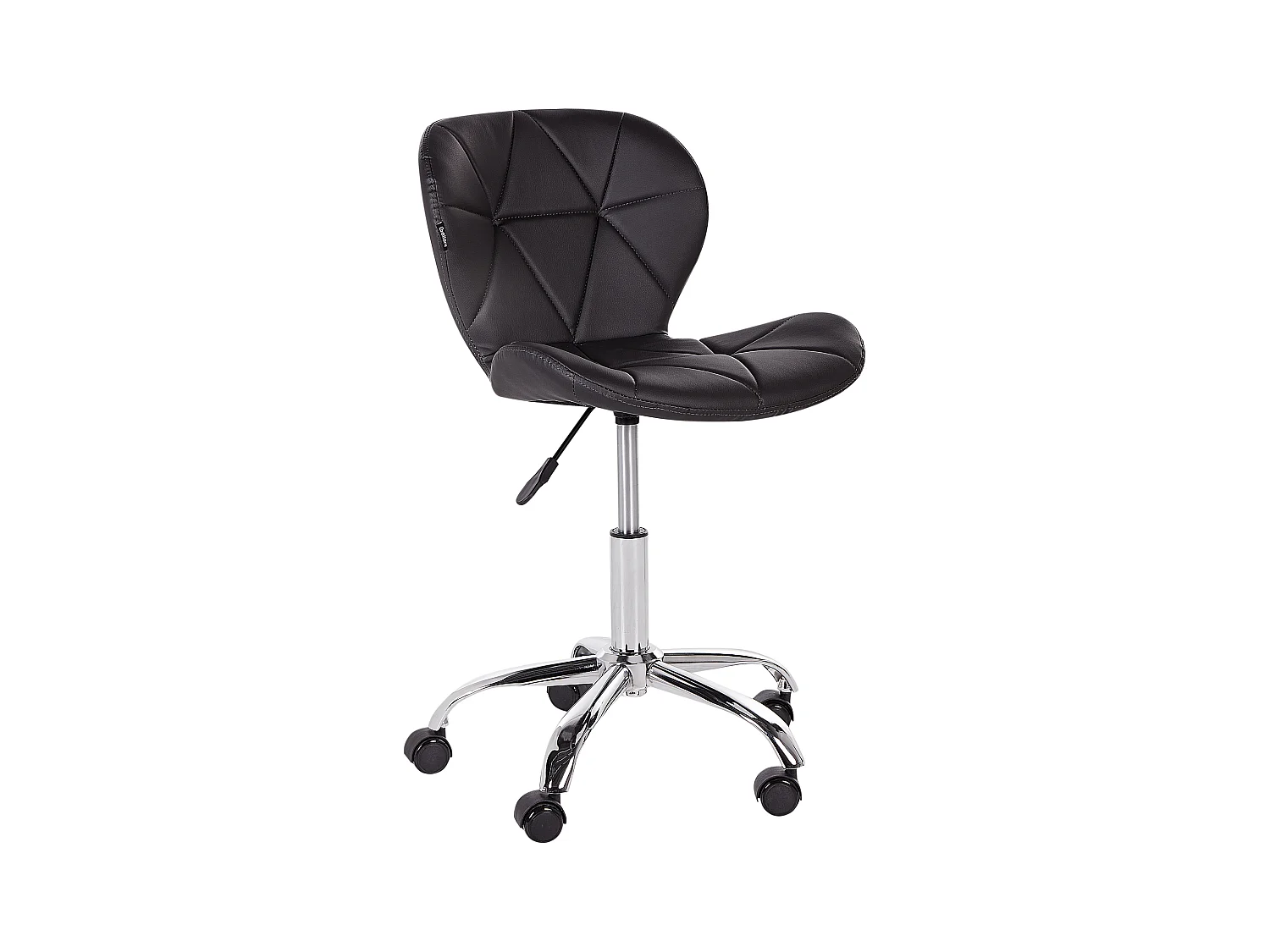 Chaise de bureau VALETTA Cuir PU Noir