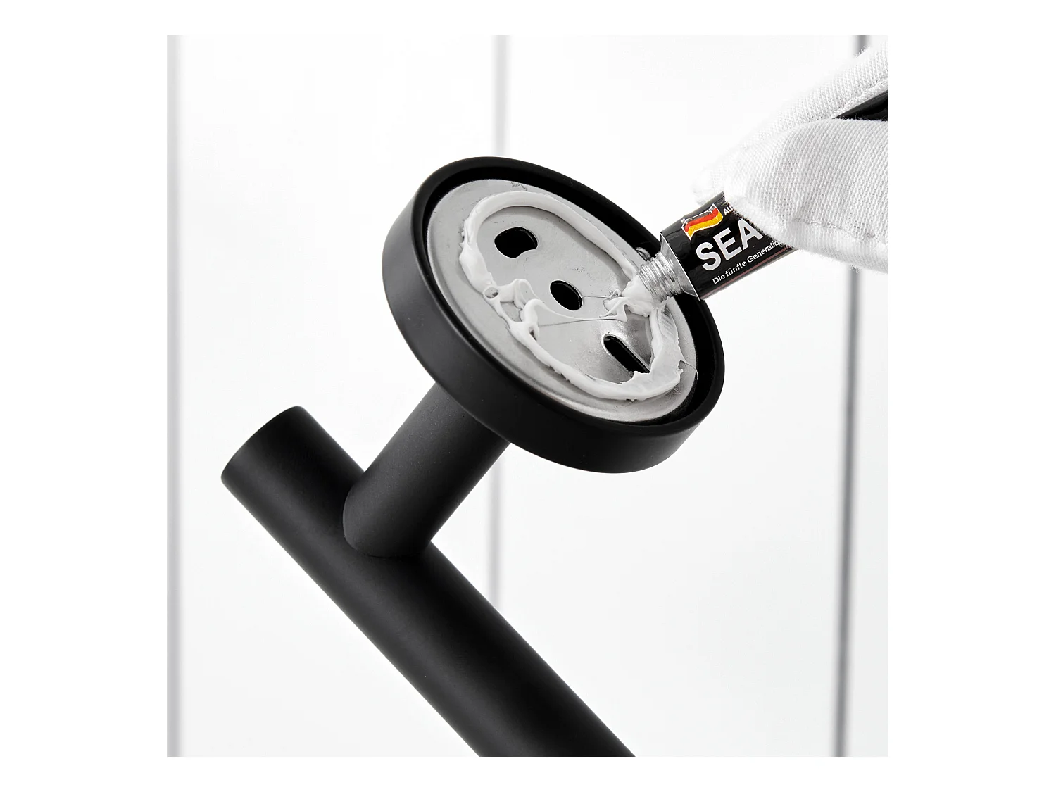 2 STK. Multifunktionaler Handtuchhalter aus Edelstahl 304 schwarz, einpoliger Handtuchhalter, geeignet für Badezimmer/Damenhandtücher/Küche