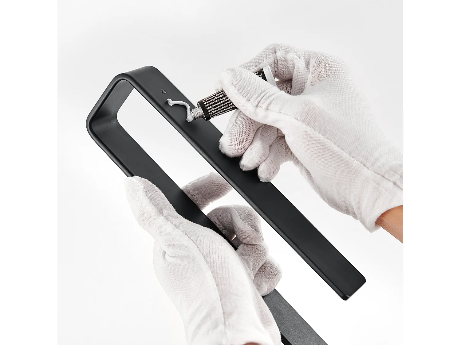 Porte-serviettes de Salle de Bain, CECIPA MAX Porte-serviettes Noir, 40 cm Porte-serviettes Latéral pour Meuble de Salle de Bain