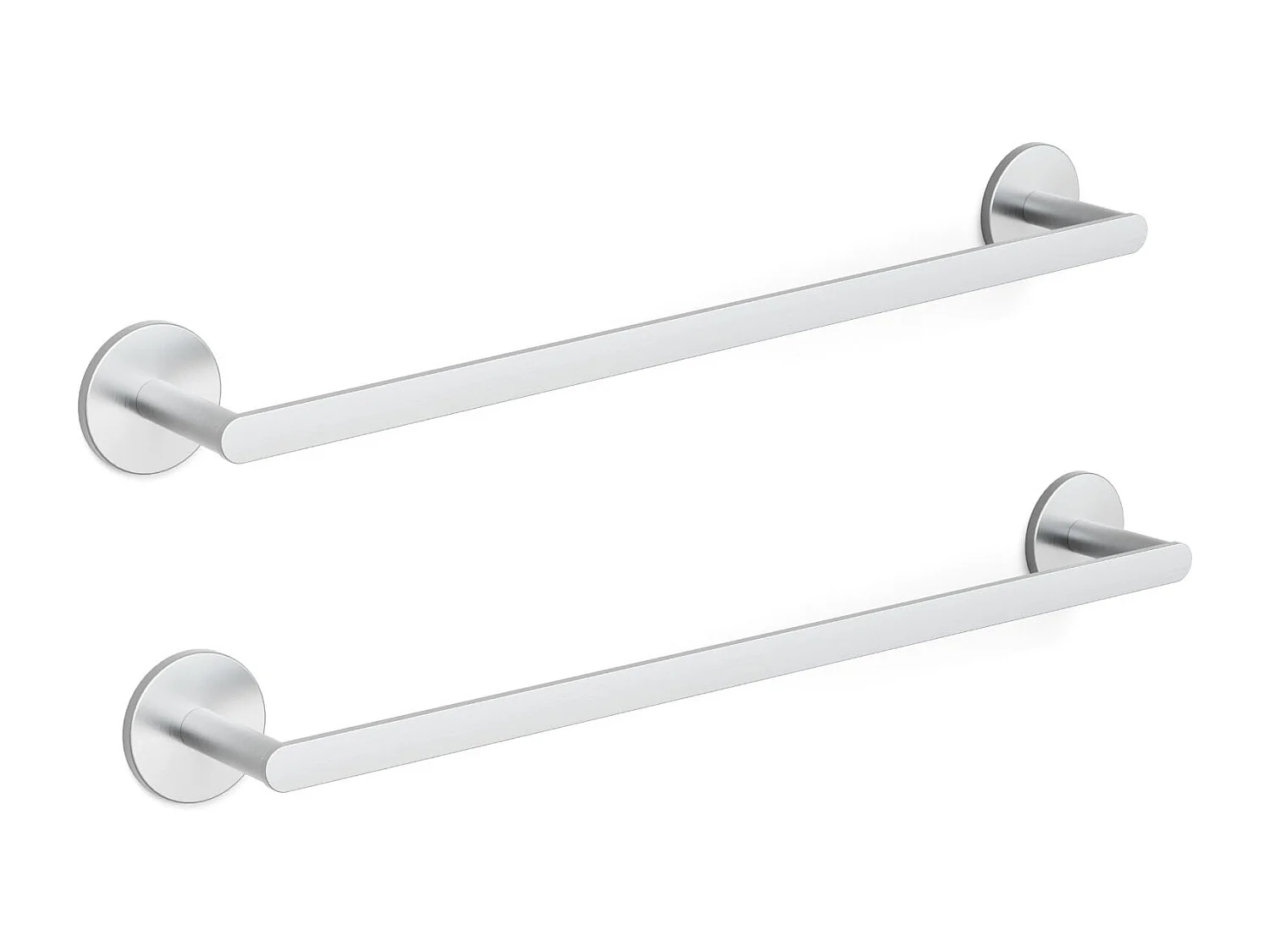 Cecipa MAX 2X Porte-serviettes de Salle de Bain - Peut accrocher 2 Serviettes - Porte-serviettes Brossé en Inox - Porte-serviettes pour Salle de Bain