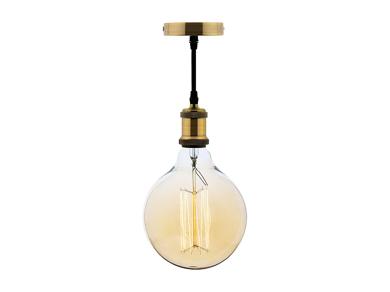 Kit de suspension vintage métal cuivré - Zenitech