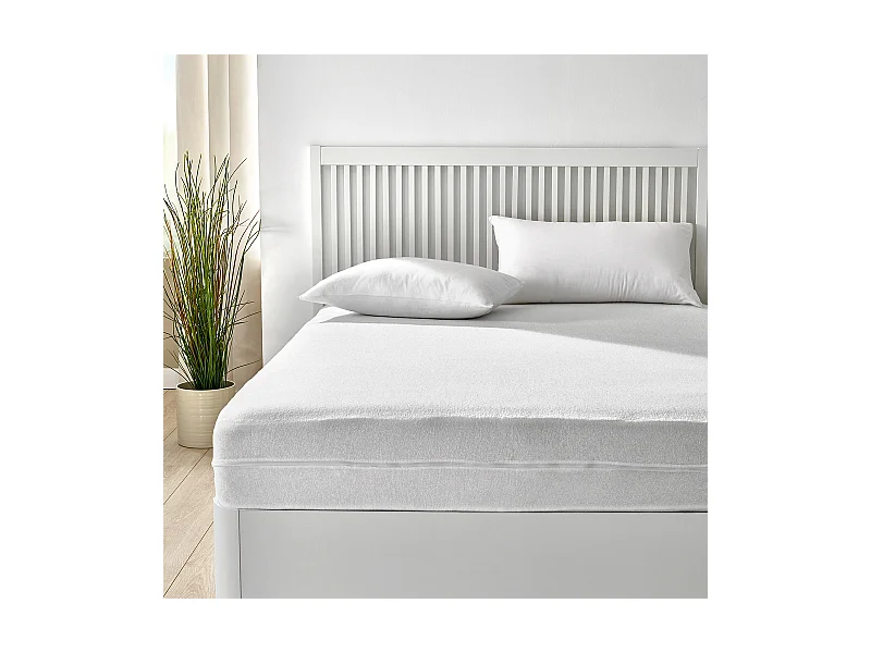 Funda de colchón de algodón transpirable 160x200cm