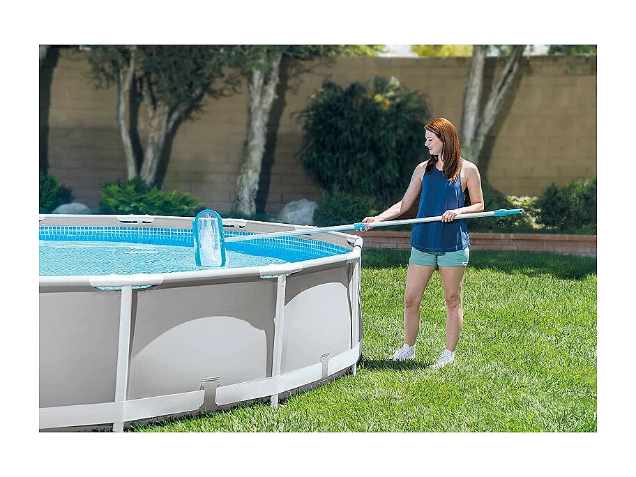 Epuisette de fond intex - Bleu - L 29,2 x P 2,8 x H 44,4 cm.