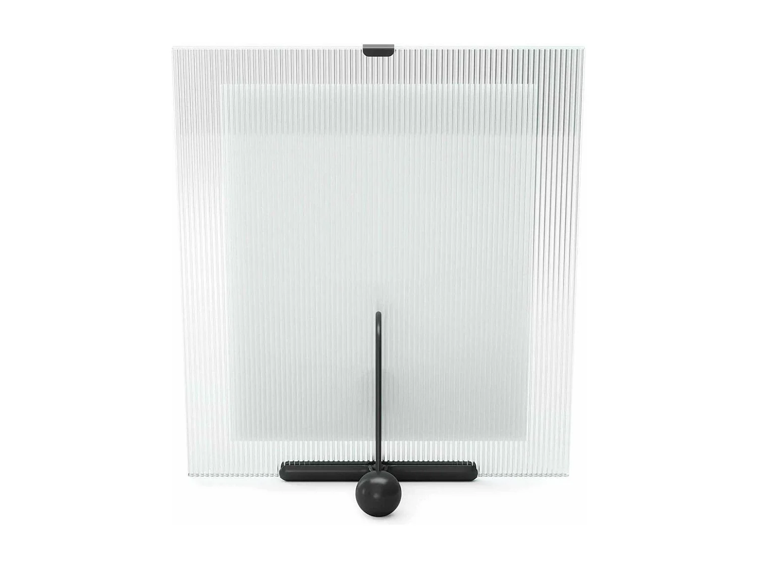 Cadre photo en zinc et verre Flute Pour photo 20 x 25 cm