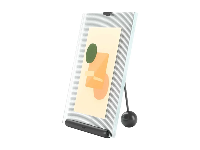 Flute Cornice portafoto Nero