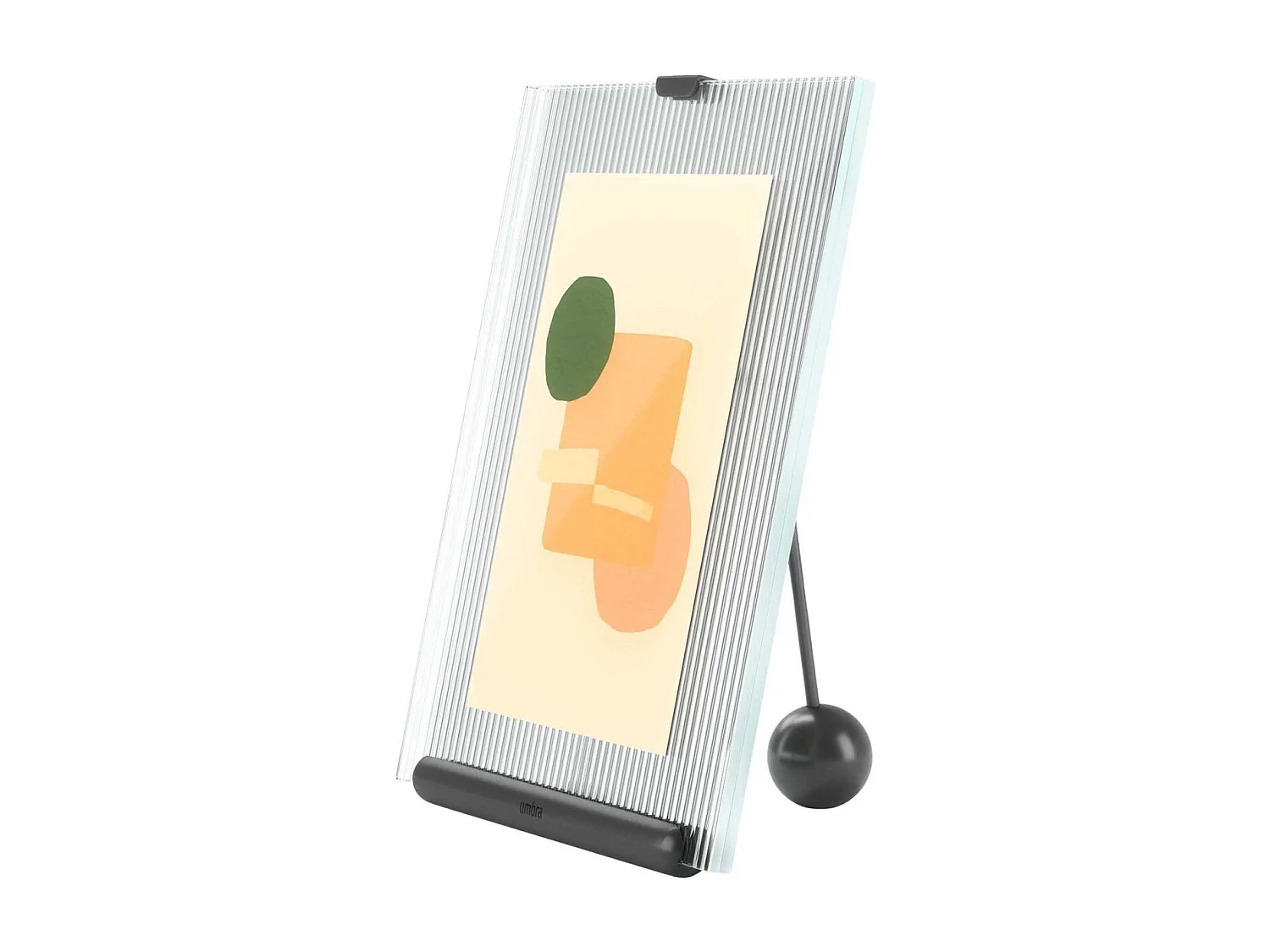 Cadre photo en zinc et verre Flute Pour photo 13 x 18 cm