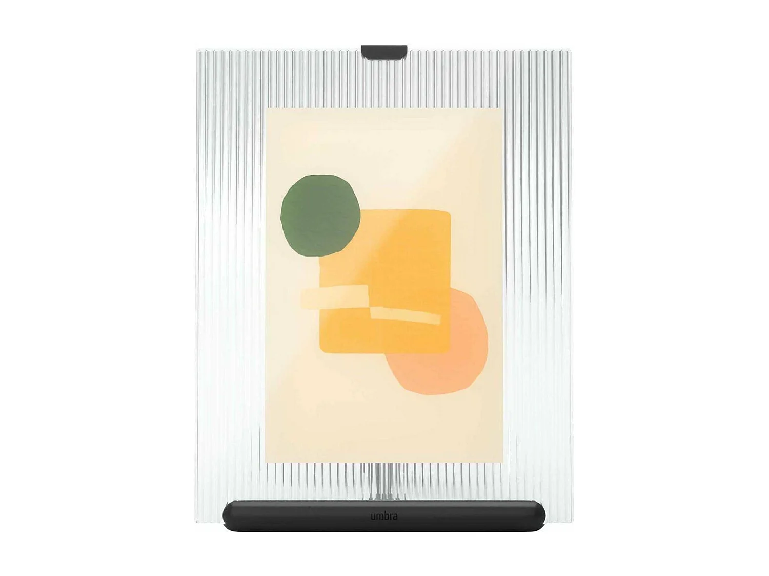 Cadre photo en zinc et verre Flute Pour photo 13 x 18 cm