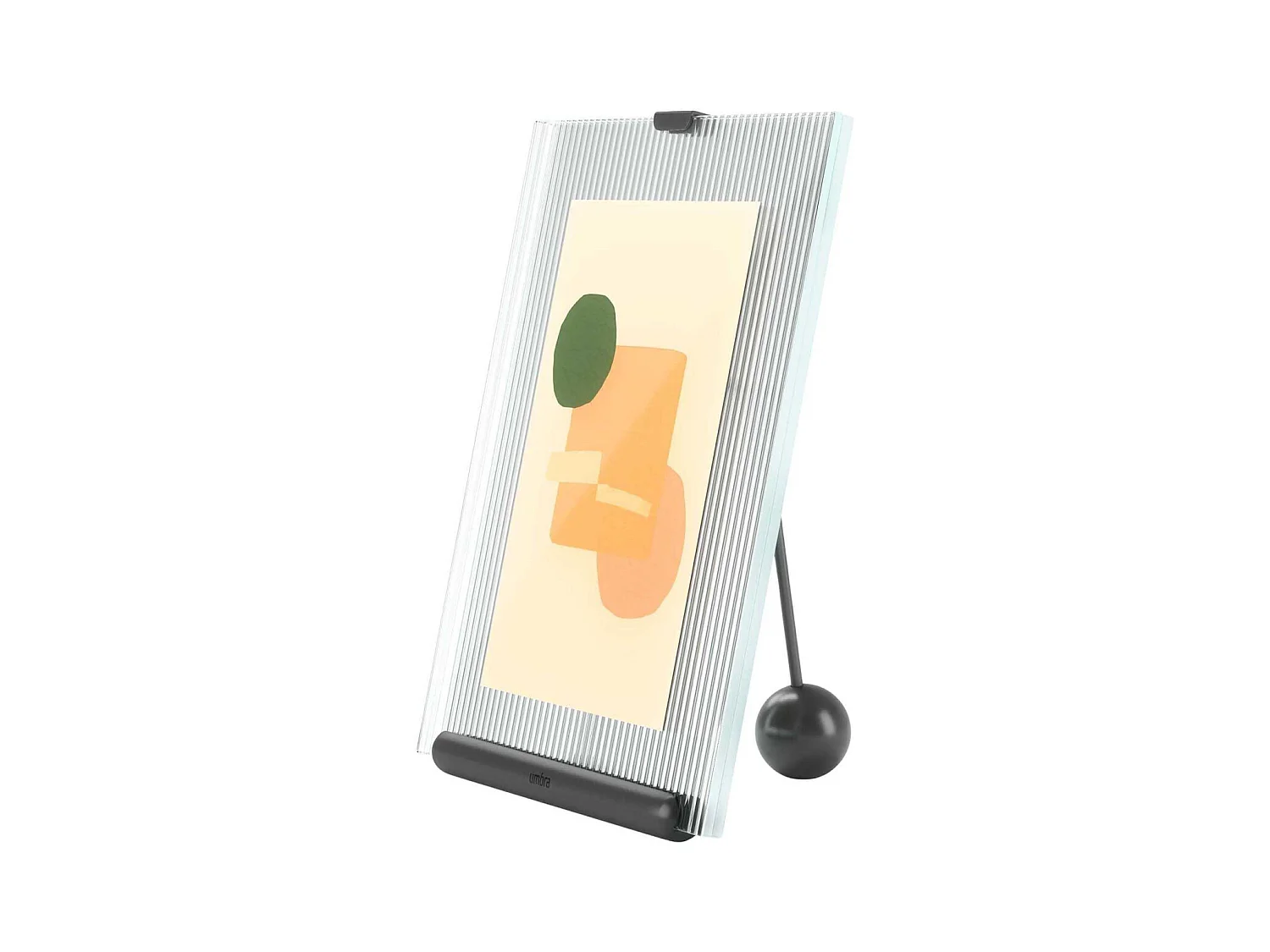 Cadre photo en zinc et verre Flute Pour photo 13 x 18 cm